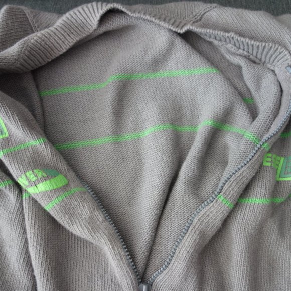 Diesel Official Dieseland Great Testdriver O.R.T. Zip Up Grey Sweater Size L - Picture 13 of 16